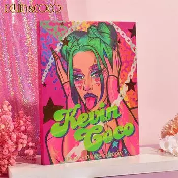 96 цветов палитры теней для век складная матовая земляного цвета перламутровая палитра для макияжа против пота