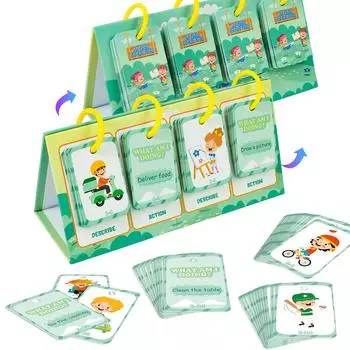 96 карточек поведенческого познания Детские обучающие игрушки для мышления Карточки Детские подарки