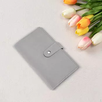 96 конвертов для экономии денег, бюджетная книга, органайзер для денег с денежными конвертами, экономия денег серый