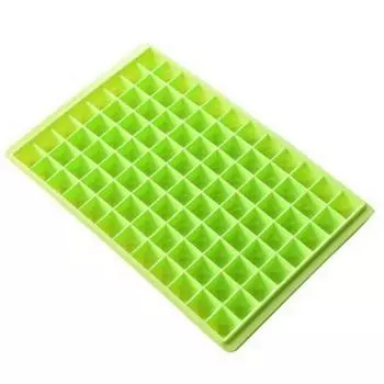 96 ячеек экологически силиконовые кубики льда творческий алмазный поднос для льда белый