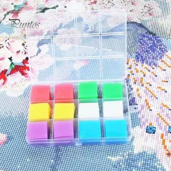 96 шт. DIY Алмазная глина для рисования кристально чистая, повышает эффективность, не оставляет следов, алмазная глина для рисования белый