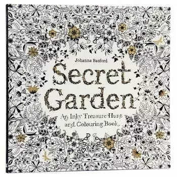 96 страниц секретных садовых раскрасок для взрослых и детей, которые снимают стресс, убивают время, граффити, книжка-раскраска, Libros 96 Page