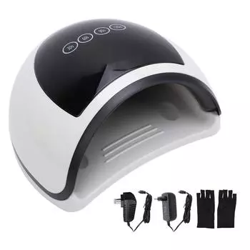 96 Вт УФ светодиодная лампа для сушки ногтей с 39 чипами, 4 таймерами, автоматическим датчиком, съемной базовой пластиной UV G EU Plug