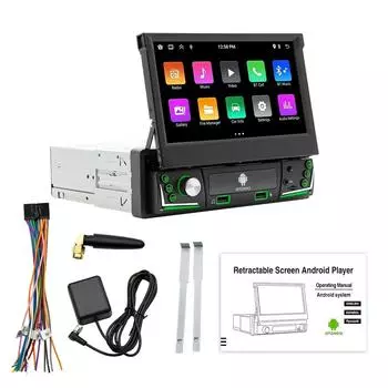 9706-J 7 Android навигационный плеер USB BT WIFI FM GPS беспроводной android мультимедиа радио auto/carplay mirrorlink автомобильная стереосистема 2+64G