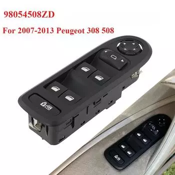 98054508ZD для 2007-2013 Peugeot 308 508 Автомобильные детали Кнопка управления стеклоподъемником Панель бокового зеркала Кнопка автомобильные запасные части