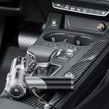 998000PA Автомобильный пылесос Бесщеточный мотор Ручной Мини Беспроводной Портативный Очиститель С Мощным Всасыванием Чистящая Машина Бытовая Техника чёрный