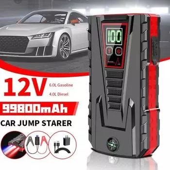 Аварийный запуск автомобиля Power Bank 12 В портативный автомобильный аккумулятор зарядное устройство бензин дизельный автомобиль аварийный запуск