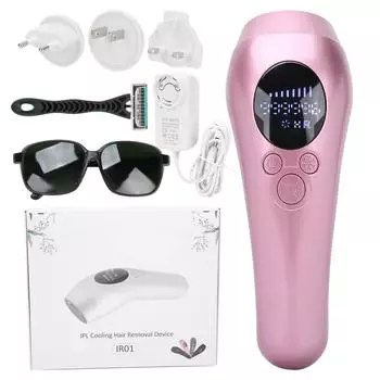 999,999 Вспышек Устройство для удаления волос IPL на лице, теле, подмышках Профессиональный аппарат для удаления волос 100