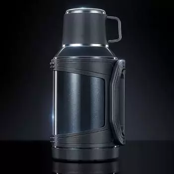 99,9% антибактериальный термос из нержавеющей стали 316, сертифицированный LFGB на 48 часов, термос для воды объемом 2,5 л для использования на открытом воздухе 2.5L