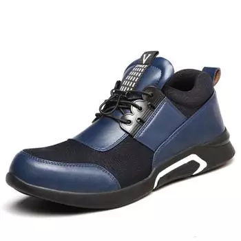 -99 Холфредтерсе Ботинки Для Мужчин Рабочие Стальной Носок Кожаные Противоударные Удобная Защита На Открытом Воздухе Легкие 39