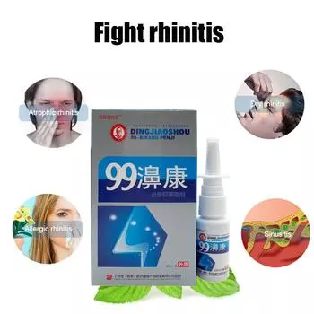 99 Назальный спрей Спрей Уход за носом Лечение синусита Заложенность носа Заложенность носа