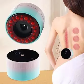 99 передач, электрический вакуумный баночный массаж, вибрационный антицеллюлитный массажер для тела, гуаша, соскабливание, сжигание жира, похудение CHINA