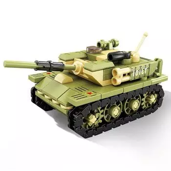 99A Основной боевой танк M1A2 Военная военная городская машина Автомобиль Строительные блоки Классическая модель Кирпичи Наборы Идеи