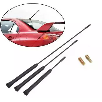 9/11/16 Inch Car Roof Mast Whip Stereo Radio FM AM Mast Universal Parts Auto Amplification Whip Antenna Antenna Signal R9S7