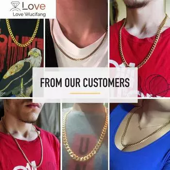 9/11 мм из нержавеющей стали кубинское ожерелье-цепочка для мужчин и женщин золотого, черного, серебряного цвета, длина звена панциря ювелирных изделий