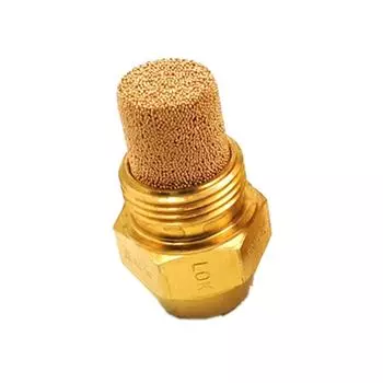 9/16 BSPT латунная наружная резьба стойкости сопла масляной горелки 0.5 60°