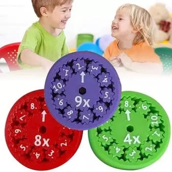 9/18 шт. развивающие вращающиеся игрушки математические спиннеры головоломки на кончиках пальцев настольная математическая игра умножение подарки для студентов