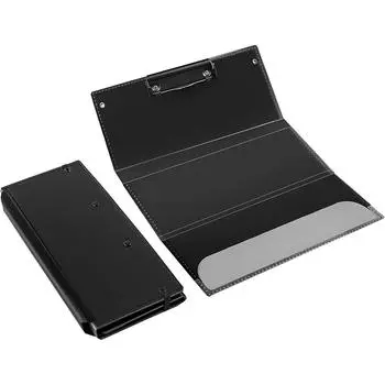 9.48 дюймов Черный буфер обмена Папки медсестры складной буфер обмена Портативный медсестра клип доски для письма канцелярские принадлежности для врачей студентов