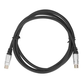 9,5 мм коаксиальный телевизионный кабель с позолоченным покрытием, защита от поражения электрическим током, надежное соединение, универсальный цифровой