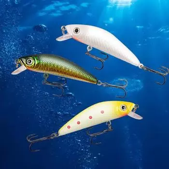 9,5 см/8 г рыболовная приманка многоразовые острые крючки легкая практичная тонущая приманка жесткое оборудование белый