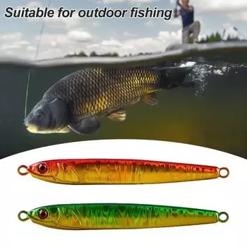 9.5CM/40G металлическая приманка для джиггинга дальнего заброса реалистичная светоотражающая искусственная жесткая приманка для пресной воды