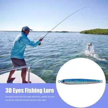 9.5CM/40G металлическая приманка для джиггинга с дальним забросом, реалистичная светоотражающая искусственная жесткая приманка для ловли пресноводной соленой форели и окуня, аксессуары для ловли B