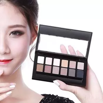 9,6 г нелетучая пудра для макияжа высокопигментированная полезная блестящая перламутровая палетка теней для век с блестками