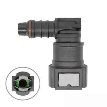 9.89 8 мм автомобильный шланговый соединитель для колена топливной линии, нейлоновый соединитель для шланга мотоцикла, быстроразъемный соединитель, фитинг для автомобильных аксессуаров