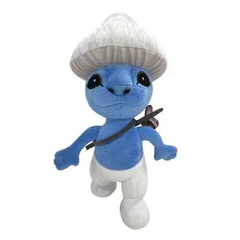 9,8-дюймовая новая плюшевая игрушка-кошка-смурф для подарка или украшения для фанатов для украшения комнаты