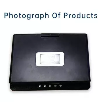 9,8-дюймовый мобильный DVD-плеер с высоким разрешением, портативный EVD, небольшой телевизор Mini, оснащенный большим рупорным CD-плеером