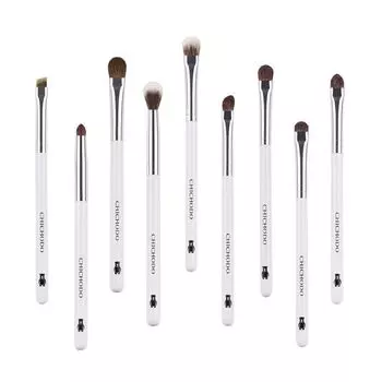 9 Animals Pony Hair Eye Sets Eye Shadow Blending Brush All Year Round Neutral Beauty Makeup Tools Cangzhou Makeup Brush CHICHODO eye brush 9 pearly white