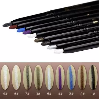 9 Цвет Красоты Матовый Макияж Водостойкая Гелевая Подводка Для Глаз Карандаш Ручка Подводка Косметика Для Глаз