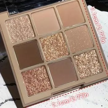 9-цветная палитра теней для век с матовым блеском и эффектом женская косметика для макияжа глаз