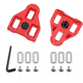 9 Degree Float Cycling Parts Pedals Cleat Set Bike Shoes Cleats Bicycle Cleats Set Lock Pedal
