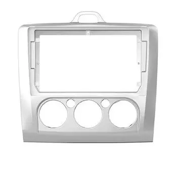 9-дюймовая автомобильная рамка для радиопанели, установочная пластина, накладка на консоль, адаптер, крышка, отделочная рамка для Ford Focus 2 (МТ ПЕРЕМЕННЫЙ ТОК) 2005-2011