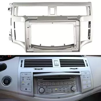 9-дюймовая рамка для автомобильной стереосистемы, панель приборной панели, рамка для отделки приборной панели