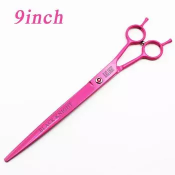 9-дюймовые ножницы для стрижки домашних собак, ножницы для стрижки собак, высококачественные профессиональные парикмахерские ножницы с чехлом