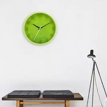 9-дюймовые подвесные часы Ультра-бесшумные простой дизайн Изысканный полезный бесшовный дизайн корпуса Часы-украшение для ванной комнаты белый