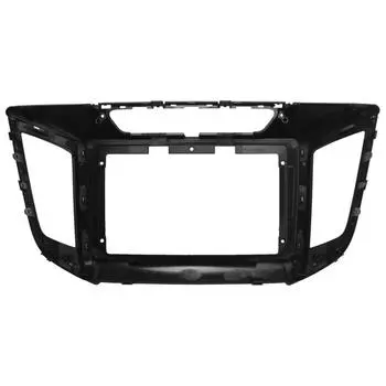 9-дюймовый 2 Din автомобильный стерео радио приборная панель адаптера рамочная панель для 2014+ Hyundai IX25/CRETA 10 inch with cable чёрный