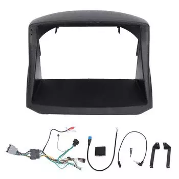9-дюймовый 2-Din автомобильный стереосистема для установки на приборную панель с кабелем питания повышает устойчивость и точность установки для Fie