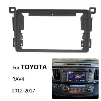 9-дюймовый Android автомобильный радиоприемник рамка комплект для Toyota RAV4 2013-2019 авто стерео центральная консоль держатель лицевая панель отделка лицевая панель 9inch