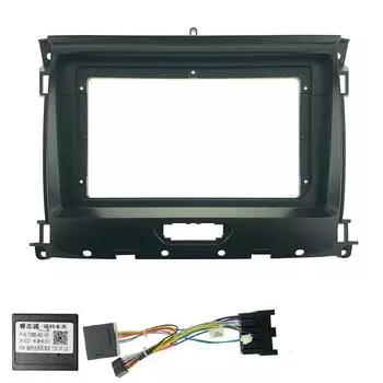 9-дюймовый автомобильный адаптер для рамки панели приборов Canbus Box Decoder для Android Radio Dash Fitting Panel Kit Ford Ranger Everest EDGE With Canbus