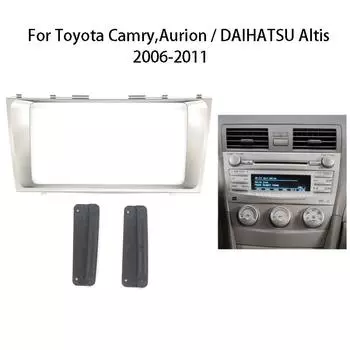 9-дюймовый большой экран автомобильного радиоприемника для Toyota Camry Aurion/DAIHATSU Altis 2006-2012 Авто Стерео Аудио Рамка Панели Приборов Комплект 9inch