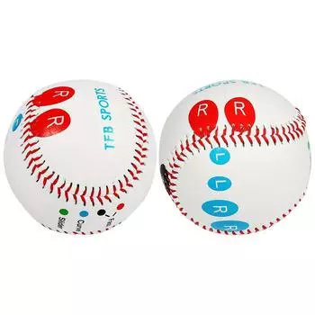 9 дюймовый тренировочный бейсбольный мяч из ПВХ для игр, тренировок по бейсболу на открытом воздухе, для взрослых, любителей бейсбола Soft ball