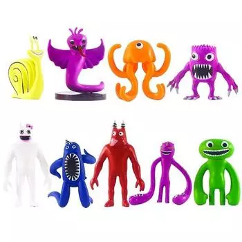 9 фигурок детского сада в наборе K&B и половина А, разные цвета, 1 комплект корейской игрушки