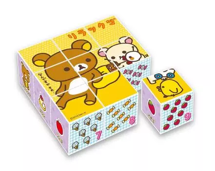 9 frame cube puzzle Rilakkuma