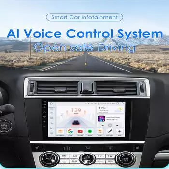 9 Hizpo Автомобильный Мультимедиа Android13 Автомобильное Радио CarPlay Для Subaru Legacy Outback 2015 - 2018 7862S Интеллектуальный Экран Навигации CarPro Дисплей P1L 4Core 1G 16G