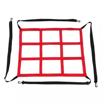 9 Hole Baseball Hitting Net Training Aid Baseball Target Net Softball Pitching Net Enhance Skills красный