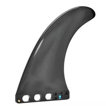 9 дюймов Увеличить хвостовой руль Раздельный серфинг Доска для серфинга Каноэ Плавники Аксессуар Черный