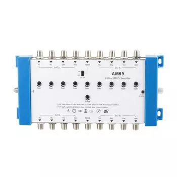 9-канальный усилитель SMATV профессиональный Plug and Play спутниковый ТВ-сплиттер для использования в помещении 100240 В США US Plug